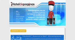 Desktop Screenshot of hoteldepaginas.com.mx